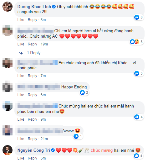 "Tình trẻ tin đồn" Trương Ngọc Ánh cùng dàn sao Vbiz chúc mừng Kim Lý sau màn cầu hôn Hồ Ngọc Hà - Ảnh 4. “Tình trẻ tin đồn” Trương Ngọc Ánh cùng dàn sao Vbiz chúc mừng Kim Lý sau màn cầu hôn Hồ Ngọc Hà "Tình trẻ tin đồn" Trương Ngọc Ánh cùng dàn sao Vbiz chúc mừng Kim Lý sau màn cầu hôn Hồ Ngọc Hà - Ảnh 4. “Tình trẻ tin đồn” Trương Ngọc Ánh cùng dàn sao Vbiz chúc mừng Kim Lý sau màn cầu hôn Hồ Ngọc Hà