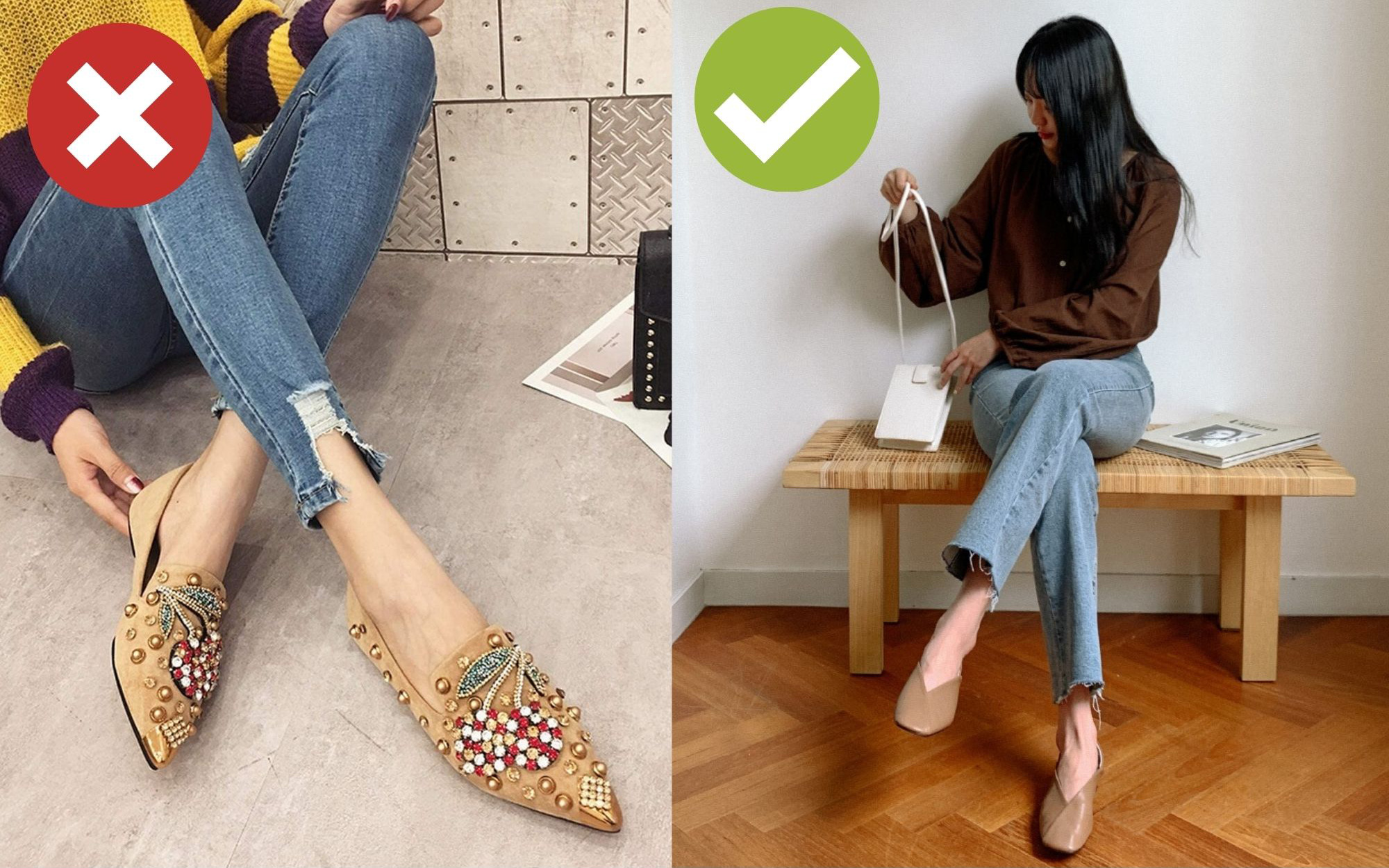 3 kiểu giày dép cứ mix với quần jeans là khiến chị em rớt xuống âm điểm thời trang