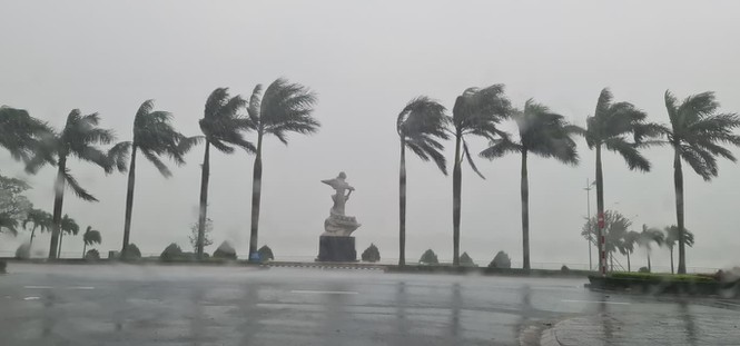 Mưa bão trắng trời Quảng Bình, nguy cơ ngập lụt trên diện rộng - Ảnh 1.