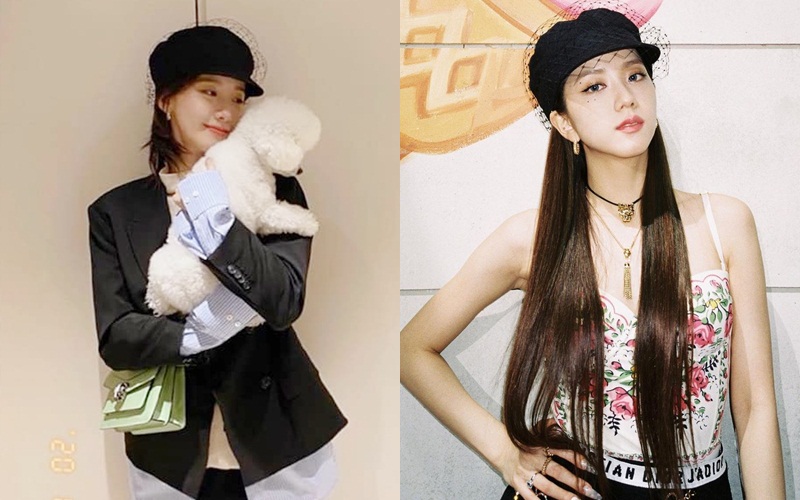 Jisoo sexy, Yoona lại đơn giản và cá tính khi cùng đụng mũ hàng hiệu 18 triệu - Ảnh 5. Jisoo sexy, Yoona lại đơn giản và cá tính khi cùng đụng mũ hàng hiệu 18 triệu - Ảnh 5.