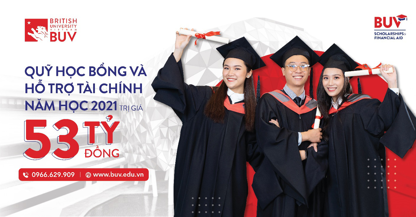 Trường Đại học Anh Quốc Việt Nam nâng giá trị quỹ học bổng và hỗ trợ tài chính lên 53 tỷ đồng - Ảnh 1. Trường Đại học Anh Quốc Việt Nam nâng giá trị quỹ học bổng và hỗ trợ tài chính lên 53 tỷ đồng - Ảnh 1.