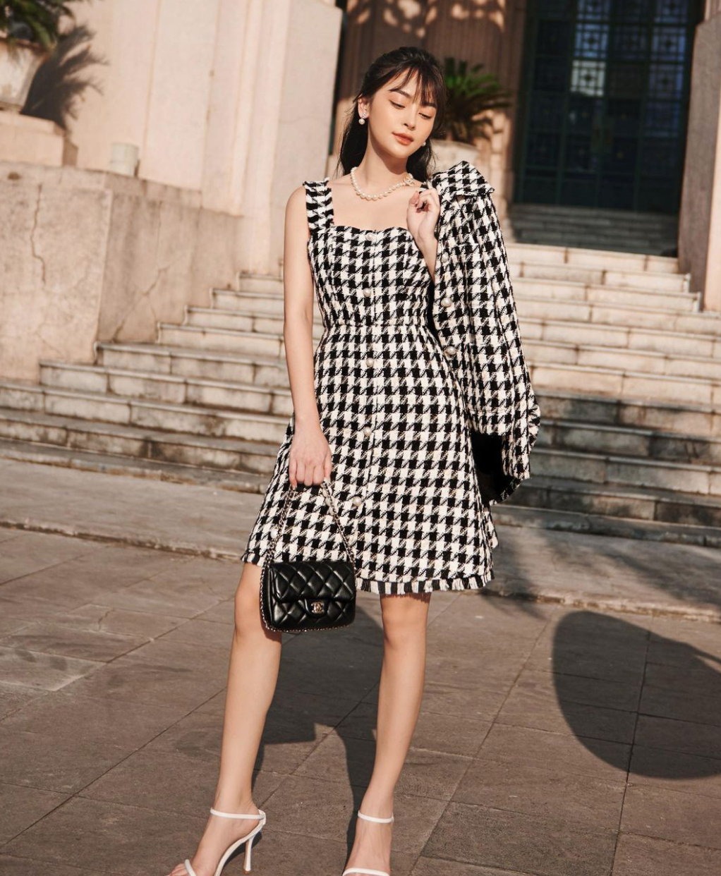 Sắm đồ đi ăn cưới: Chỉ cho chị em chỗ mua 9 cây đồ vải tweed sang chảnh mà vẫn tinh tế - Ảnh 9. Sắm đồ đi ăn cưới: Chỉ cho chị em chỗ mua 9 cây đồ vải tweed sang chảnh mà vẫn tinh tế - Ảnh 9.