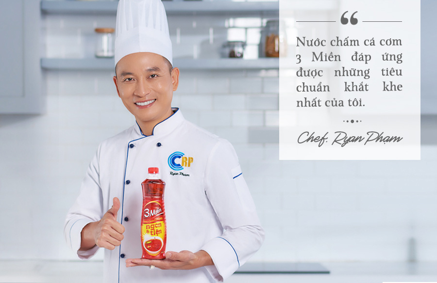 Chef Ryan Phạm bật mí tiêu chí chọn nước chấm trung hòa được khẩu vị 3 miền - Ảnh 6. Chef Ryan Phạm bật mí tiêu chí chọn nước chấm trung hòa được khẩu vị 3 miền - Ảnh 6.