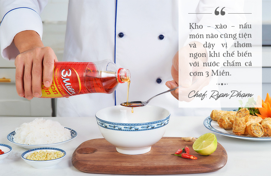 Chef Ryan Phạm bật mí tiêu chí chọn nước chấm trung hòa được khẩu vị 3 miền - Ảnh 2. Chef Ryan Phạm bật mí tiêu chí chọn nước chấm trung hòa được khẩu vị 3 miền - Ảnh 2.
