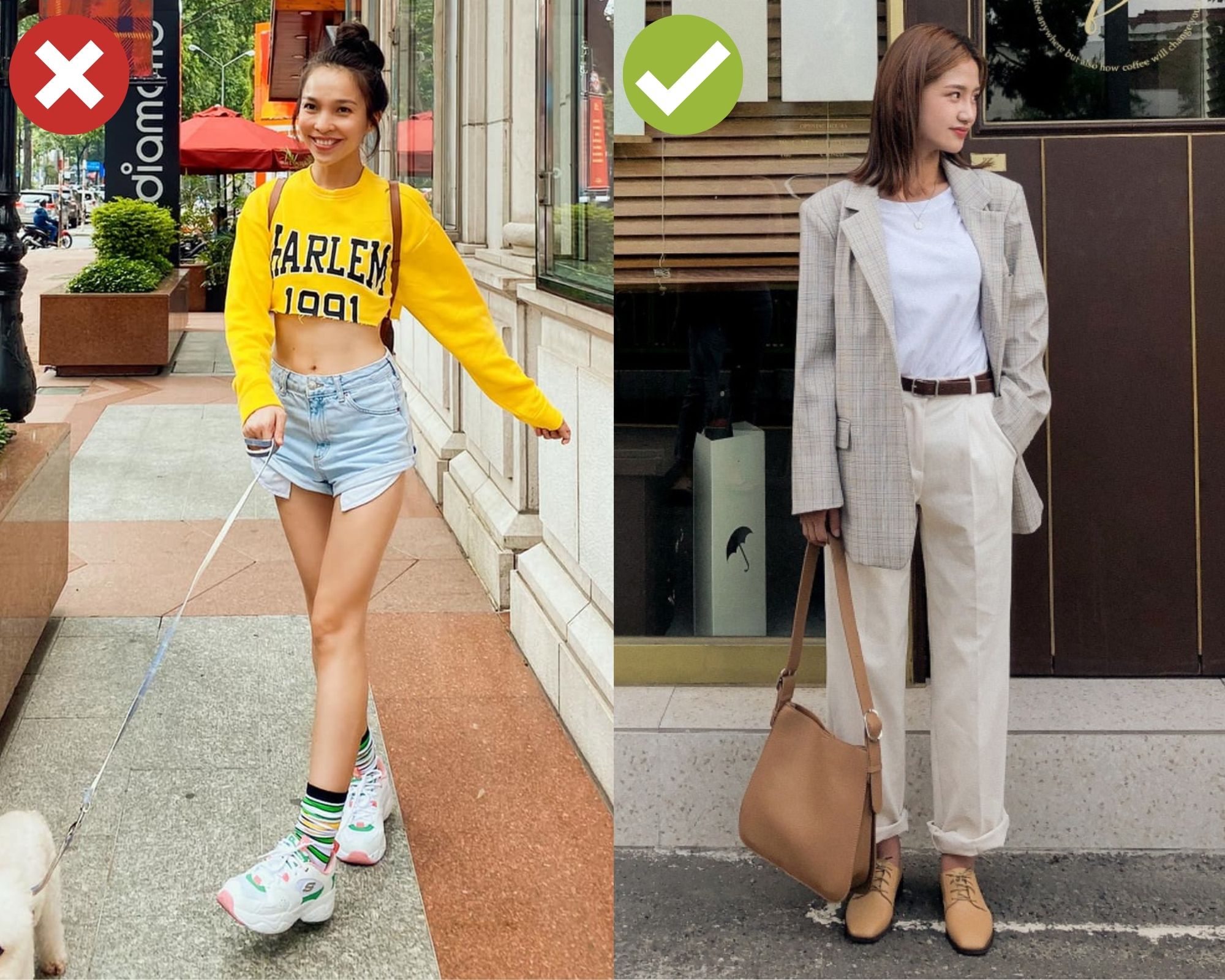 3 kiểu đồ các mỹ nhân không tuổi mặc thì đẹp, chị em 30+ bắt chước lại thành "mặt phụ huynh style học sinh" - Ảnh 3. 3 kiểu đồ các mỹ nhân không tuổi mặc thì đẹp, chị em 30+ bắt chước lại thành "mặt phụ huynh style học sinh" - Ảnh 3.