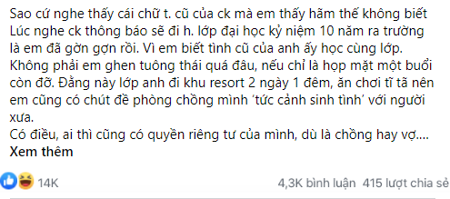 Chồng đi họp lớp gặp lại người yêu cũ, tối đến còn nhắn tin mùi mẫn: `` Anh xin lỗi em '', cô vợ biết chuyện liền khiến mình sợ đến già - Ảnh 1. Chồng đi họp lớp gặp lại người yêu cũ, tối đến còn nhắn tin mùi mẫn: `` Anh xin lỗi em '', cô vợ biết chuyện liền khiến mình sợ đến già - Ảnh 1.