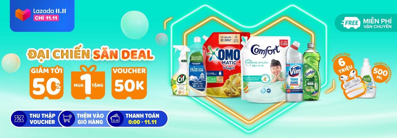 Top 11 thương hiệu c&oacute; ưu đ&atilde;i lớn nhất trong lễ hội mua sắm 11.11, chị em chắc chắn &ldquo;l&atilde;i to&rdquo; v&igrave; h&agrave;ng sao rẻ qu&aacute; mất th&ocirc;i! - Ảnh 1.