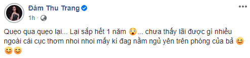 Đàm Thu Trang tiết lộ &quot;khoản lãi&quot; thu được sau hơn 1 năm kết hôn cùng Cường Đô La - Ảnh 1.