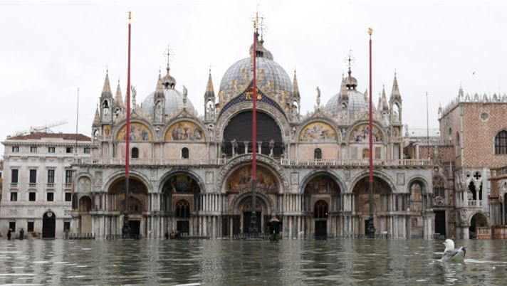 Thành phố Venice lại thất thủ trước triều cường vì... dự báo sai - Ảnh 1.