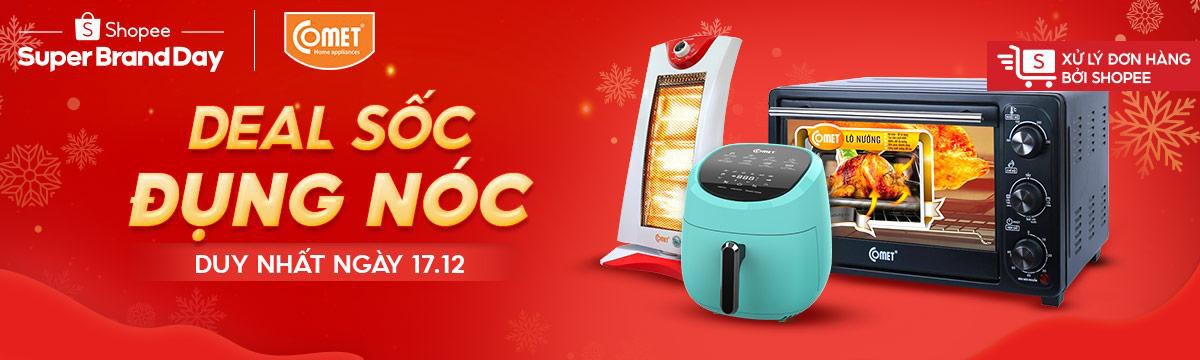 Ngày hội siêu ưu đãi giảm 50% đến từ thương hiệu Comet cho chị em thả ga sắm sửa dịp cuối năm - Ảnh 1. Ngày hội siêu ưu đãi giảm 50% đến từ thương hiệu Comet cho chị em thả ga sắm sửa dịp cuối năm - Ảnh 1.