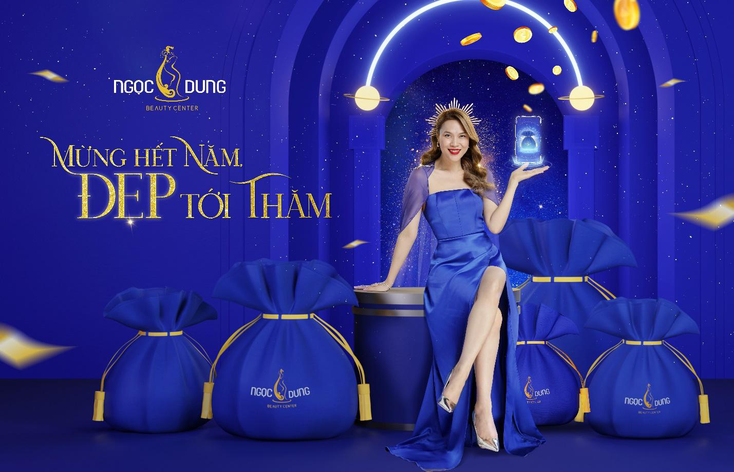Mỹ T&acirc;m &ldquo;mừng hết năm&rdquo; với nhan sắc đỉnh cao. - Ảnh 2.