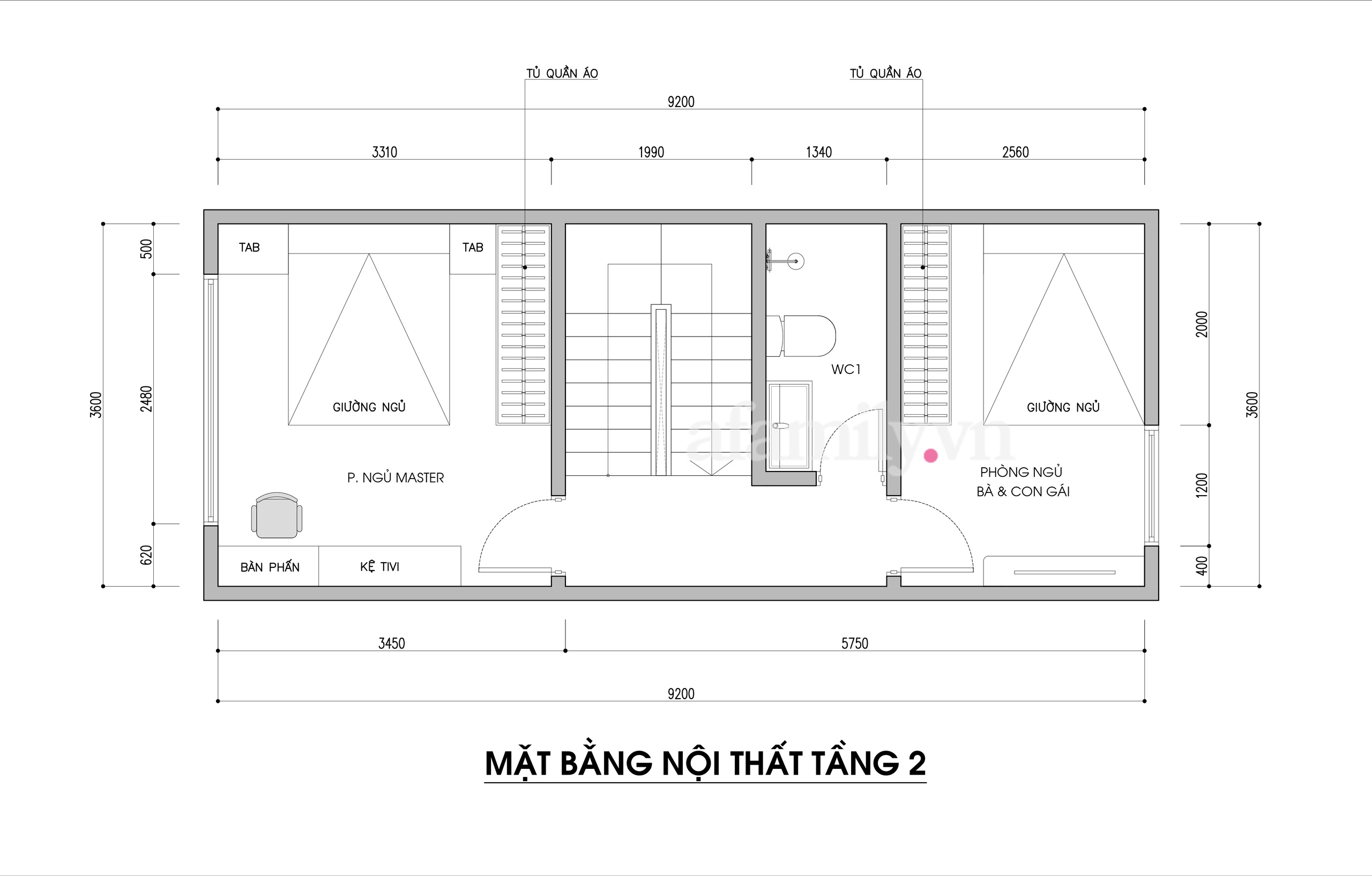 Kiến trúc sư tư vấn thiết kế nhà ống 3 tầng cho 5 người ở với chi phí chỉ 180 triệu đồng - Ảnh 3.