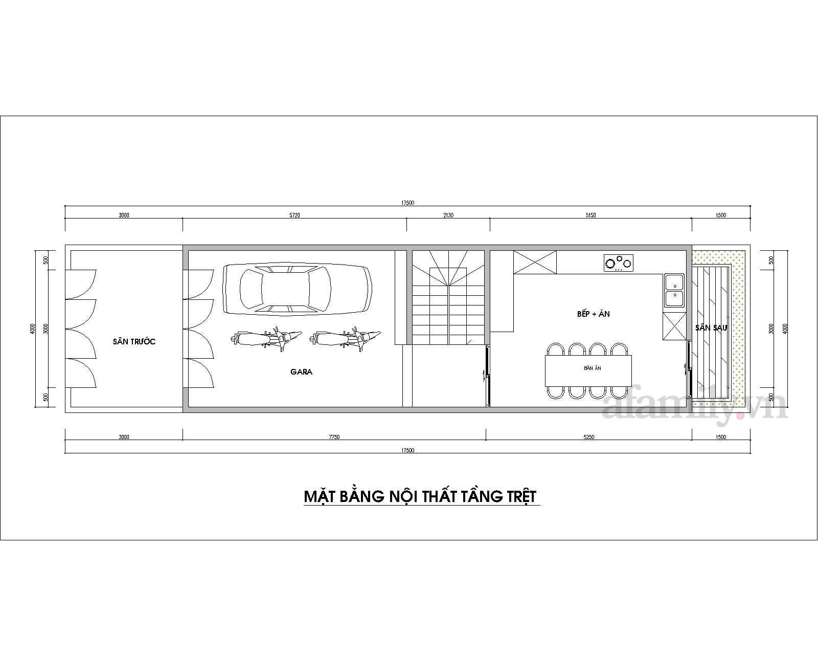 Kiến trúc sư tư vấn thiết kế nhà phố 4x17.5m với chi phí 275 triệu đồng - Ảnh 2.