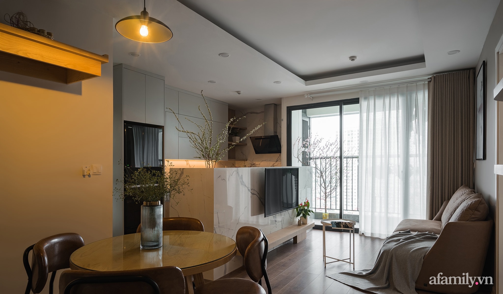 Ngắm căn hộ nhỏ &quot;lên thực tế còn đẹp hơn 3D&quot; ở chung cư Imperia Sky Garden Minh Khai, Hà Nội - Ảnh 1.