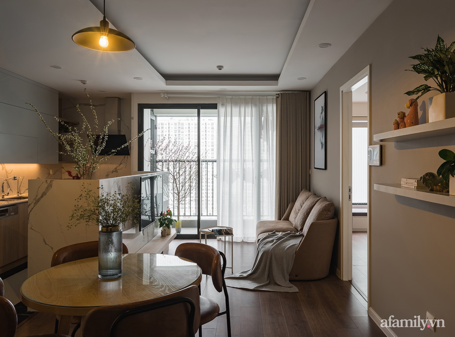 Ngắm căn hộ nhỏ &quot;lên thực tế còn đẹp hơn 3D&quot; ở chung cư Imperia Sky Garden Minh Khai, Hà Nội - Ảnh 2.