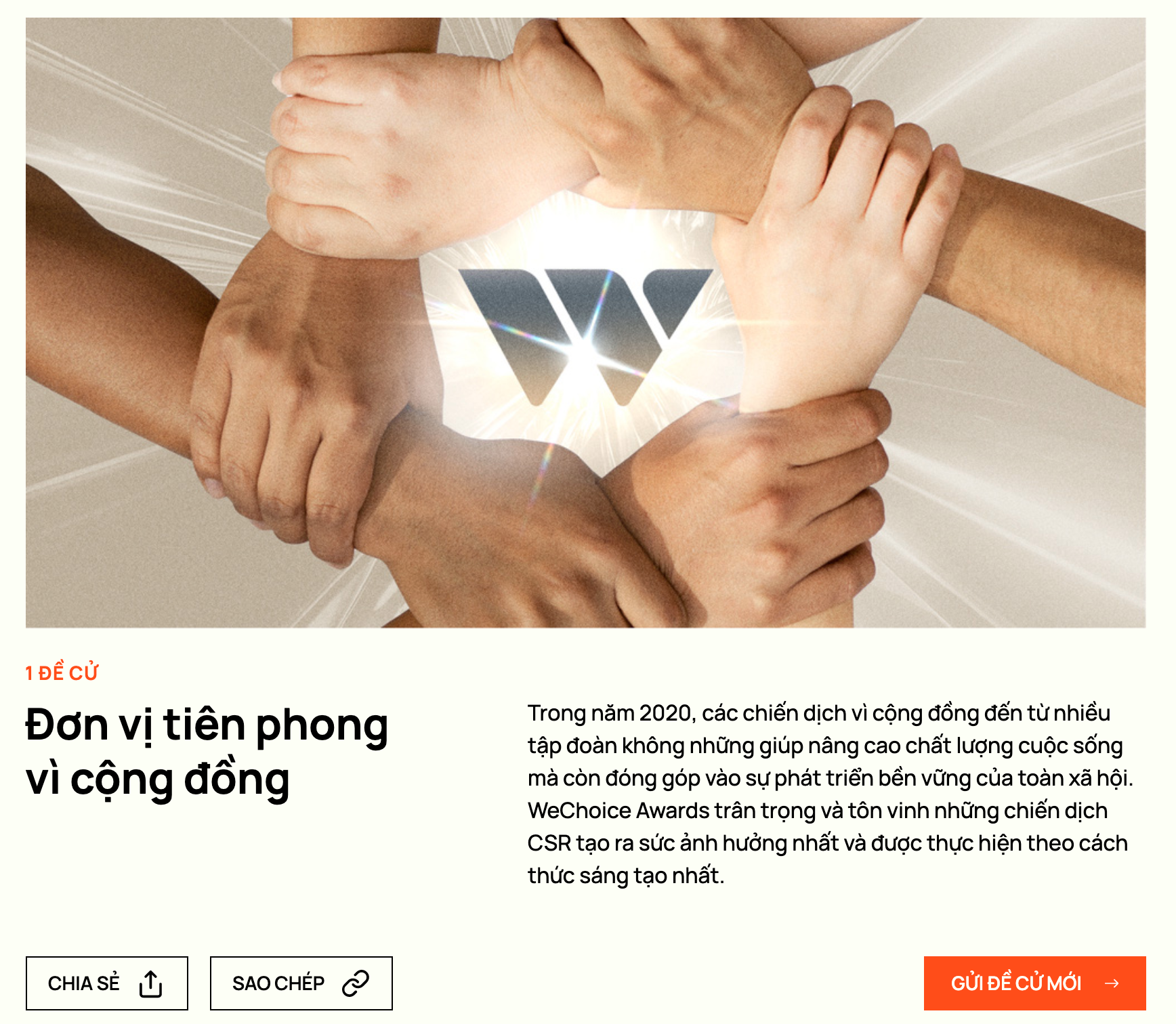 WeChoice Awards 2020 chính thức bước vào giai đoạn độc giả đề cử: Bạn đã sẵn sàng đồng hành cùng chúng tôi trên hành trình lan tỏa những niềm cảm hứng? - Ảnh 17.