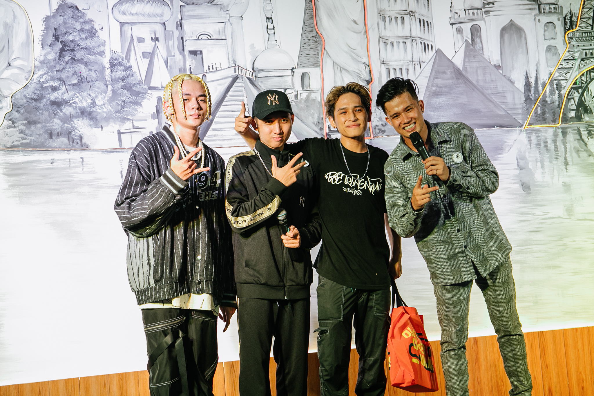 Học tr&ograve; Binz - H&agrave;nh Or hội ngộ T&aacute;o, Duy Andy, Kick sau khi b&ugrave;ng nổ ở "Rap Việt" - Ảnh 7.