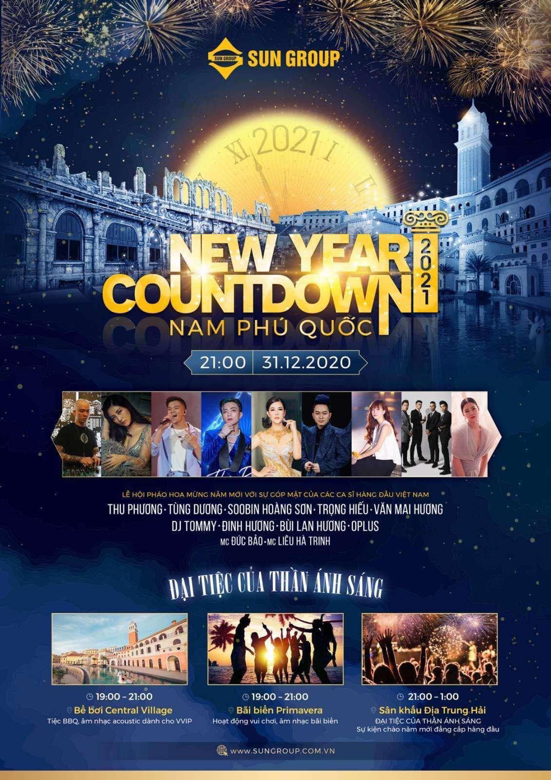 Dàn sao Việt quy tụ trong đêm New Year countdown 2021 tại Nam Phú Quốc - Ảnh 2. Dàn sao Việt quy tụ trong đêm New Year countdown 2021 tại Nam Phú Quốc - Ảnh 2.