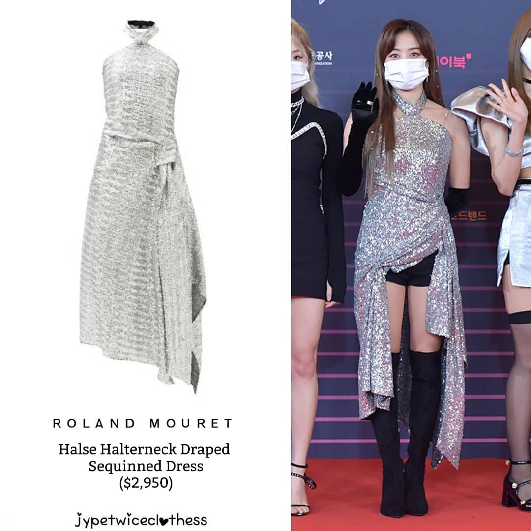 Đỉnh cao "phá đồ hiệu" nào bằng stylist của Twice: Cắt váy hiệu thành váy chợ, biến Tzuyu thành trò hề trên sân khấu - Ảnh 5. Đỉnh cao "phá đồ hiệu" nào bằng stylist của Twice: Cắt váy hiệu thành váy chợ, biến Tzuyu thành trò hề trên sân khấu - Ảnh 5.