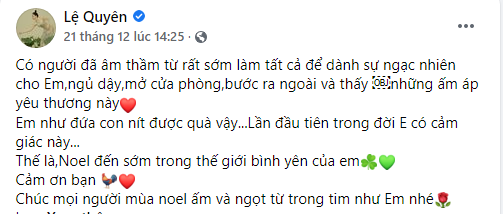 Lệ Quyên công khai thể hiện tình cảm với &quot;tình trẻ tin đồn&quot; cực khéo qua ký hiệu riêng giữa hai người? - Ảnh 3.