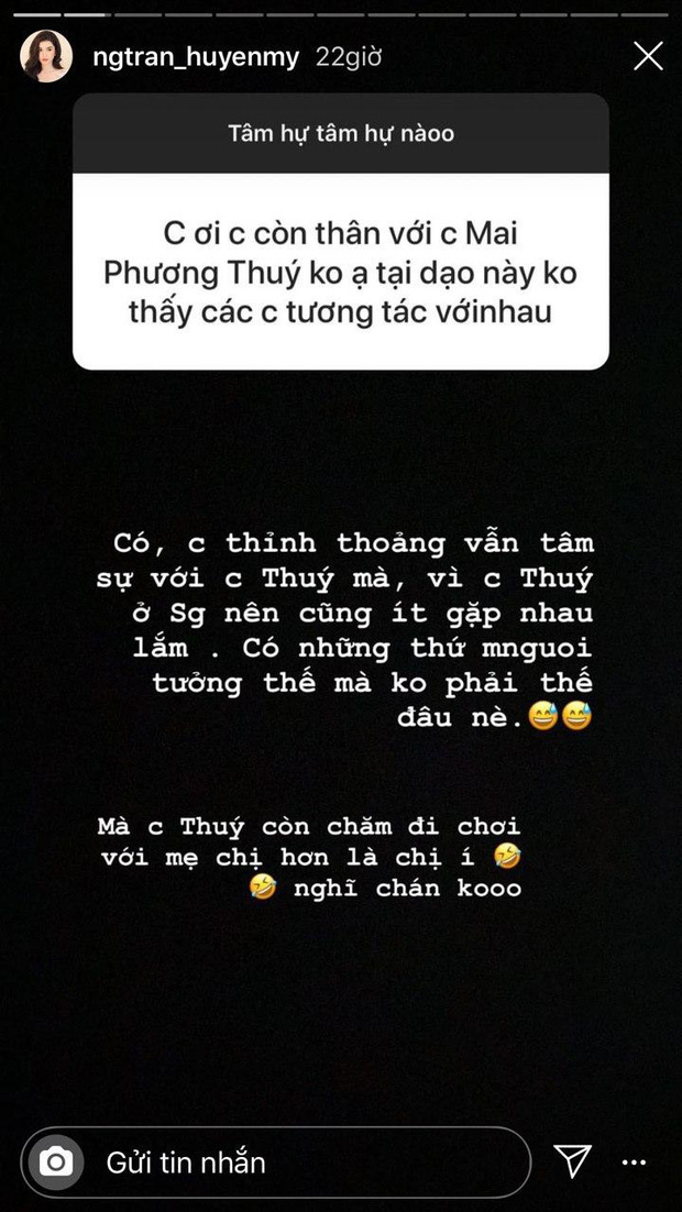 Lần hiếm hoi Huyền My đăng ảnh chung với Mai Phương Thúy nhưng lại vô tình để lộ mối quan hệ thực sự qua chi tiết này - Ảnh 3.