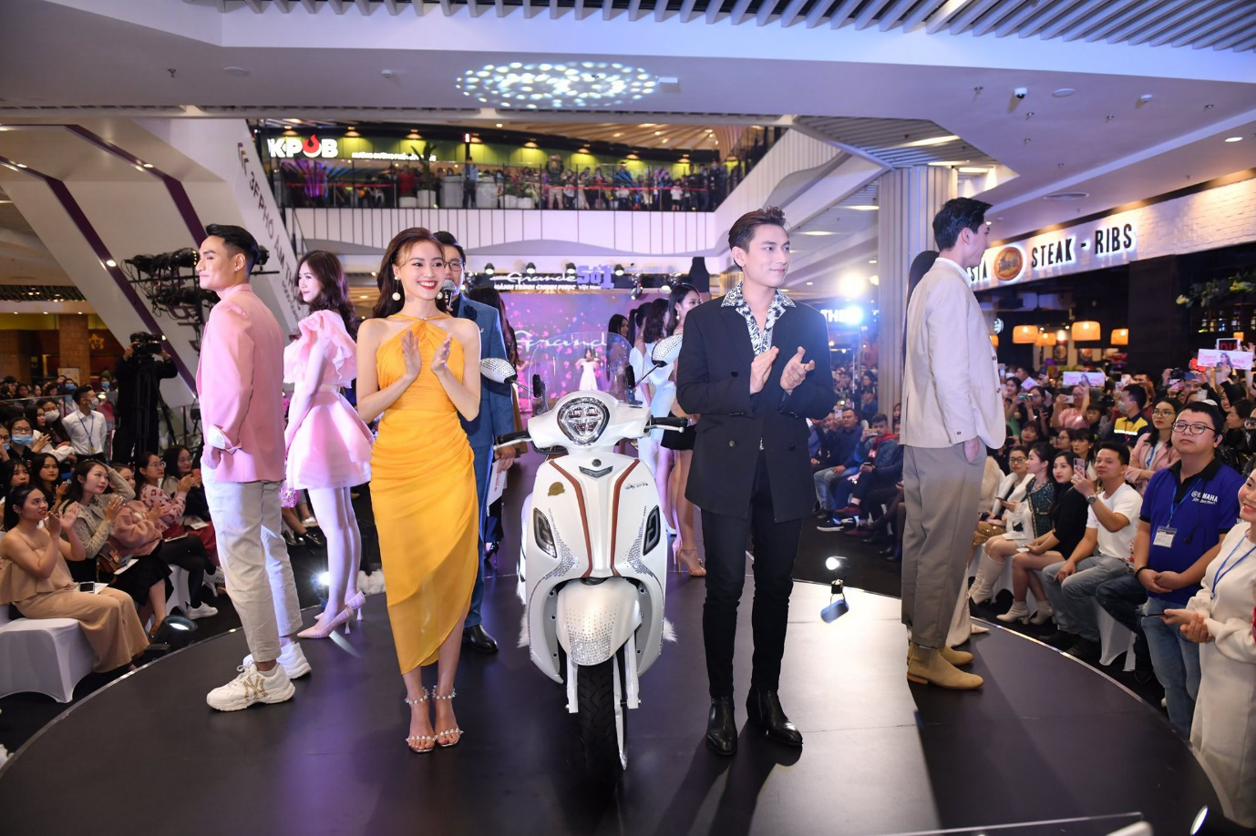 Chi Pu, Isaac khuấy động Yamaha Grande Fashion Show tại Hải Phòng - Ảnh 4.