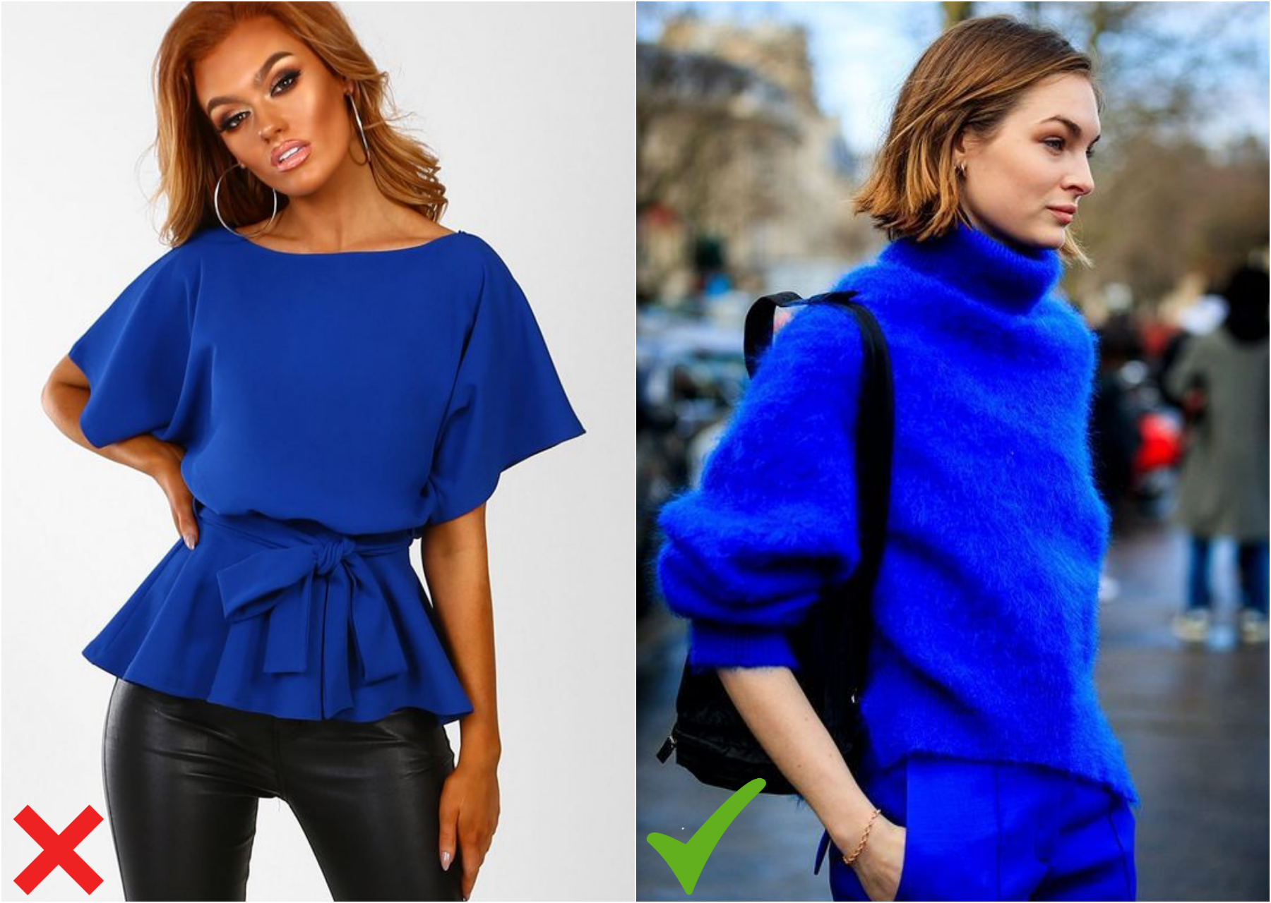 Màu xanh dương mặc với màu gì giúp bạn trở thành fashionista – Cardina