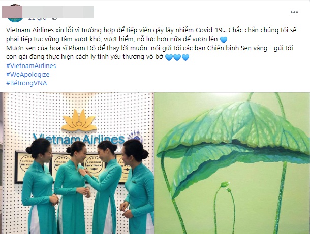 Tiếp viên Vietnam Airlines đồng loạt treo hashtag #WeApologize thay mặt BN 1342 xin lỗi cộng đồng và mong muốn không bị phân biệt đối xử - Ảnh 2.