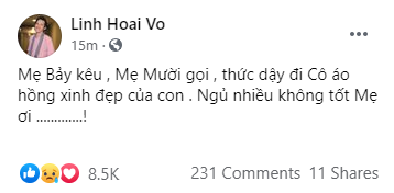 Kết thúc tang lễ cố nghệ sĩ Chí Tài chưa lâu, nghệ sĩ Hoài Linh tiếp tục chứng kiến một người thân nữa ra đi - Ảnh 1.