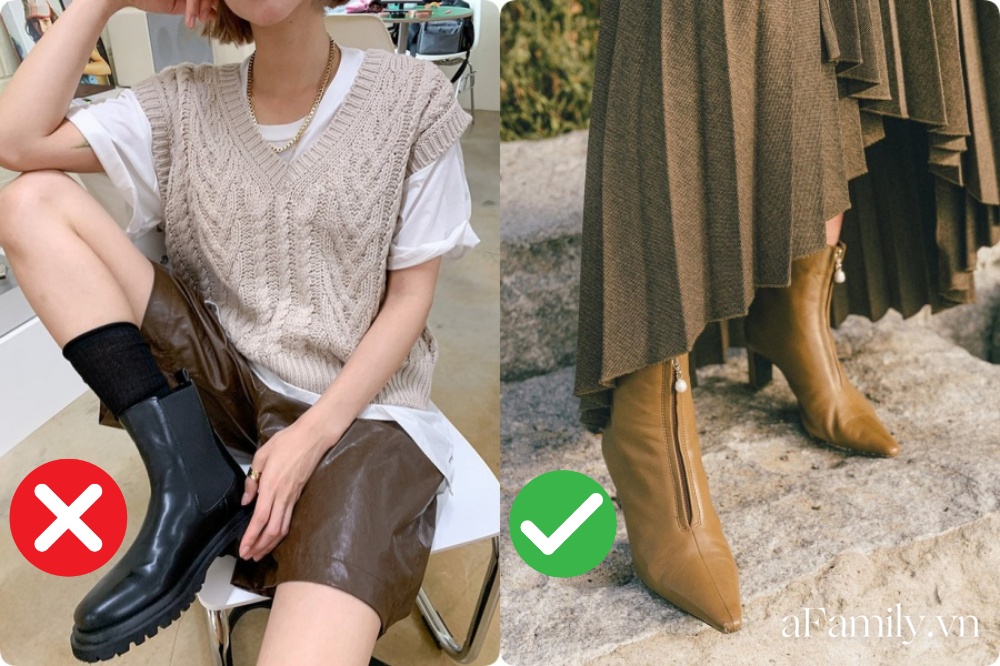 Chân ngắn, chân to hay vòng kiềng... tìm ngay công thức diện boots "tốt khoe xấu che", tôn dáng nhất cho đôi chân của chị em - Ảnh 4. Chân ngắn, chân to hay vòng kiềng... tìm ngay công thức diện boots "tốt khoe xấu che", tôn dáng nhất cho đôi chân của chị em - Ảnh 4.