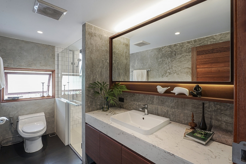 Căn nhà hai tầng đón nắng gió và cây xanh mang vẻ đẹp an yên giữa chốn thôn quê 201106spacestudiodesign12 16071625306051398516624 - Căn nhà hai tầng đón nắng gió và cây xanh mang vẻ đẹp an yên giữa chốn thôn quê