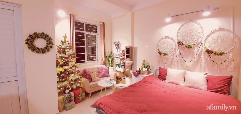 Căn phòng khoác áo mới ấm nồng lung linh đón Giáng sinh về chỉ với chi phí 1460K ở Hà Nội - Ảnh 11.