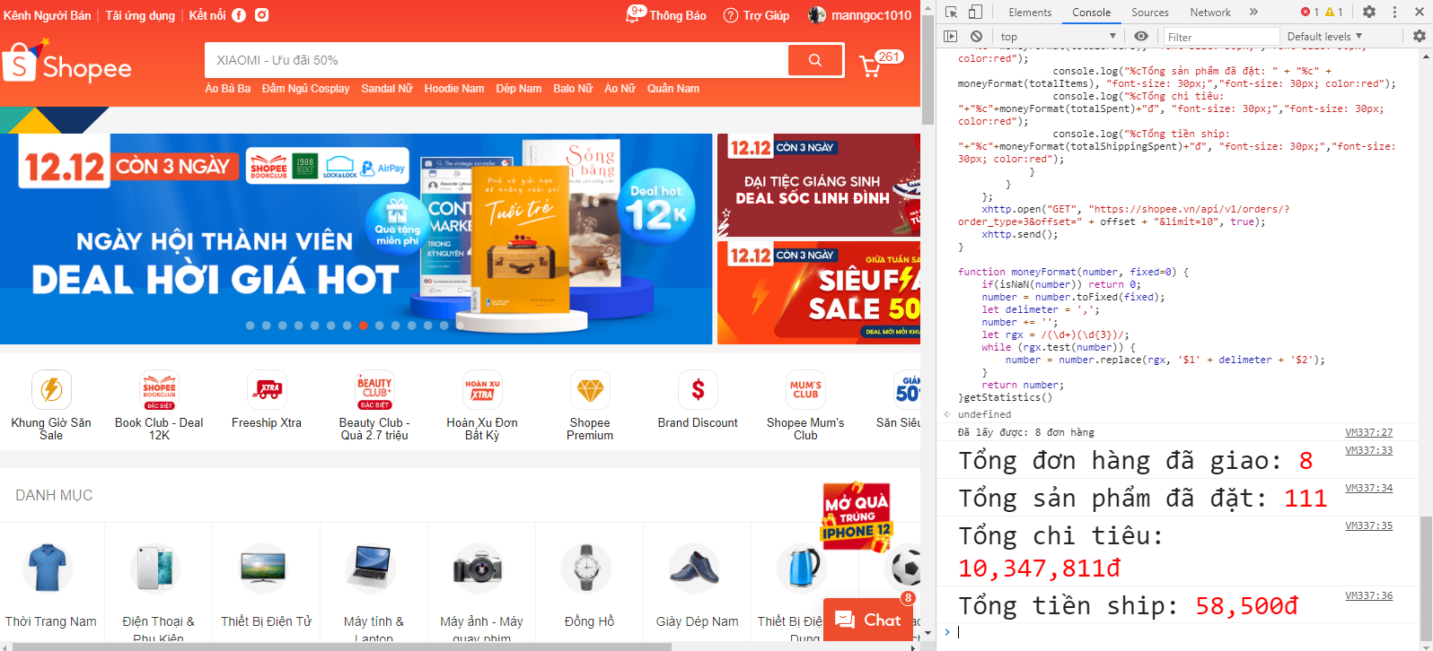 Mua hàng online điên đảo nhưng bạn đã bao giờ nghĩ mình tiêu hết bao nhiêu tiền trên cáċ sàn thương mại điện tử chưa? - Ảnh 20. Mua hàng online điên đảo nhưng bạn đã bao giờ nghĩ mình tiêu hết bao nhiêu tiền trên cáċ sàn thương mại điện tử chưa? - Ảnh 20.