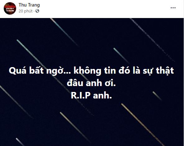 Sao Việt bàng hoàng đau đớn trước thông tin nghệ sĩ Chí Tài đột ngột qua đời - Ảnh 3.