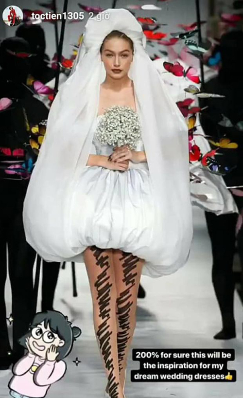 Từng tiết lộ về chiếc váy cưới trong mơ, nhưng trong hôn lễ Tóc Tiên lại diện thiết kế hoàn toàn khác biệt  - Ảnh 1.
