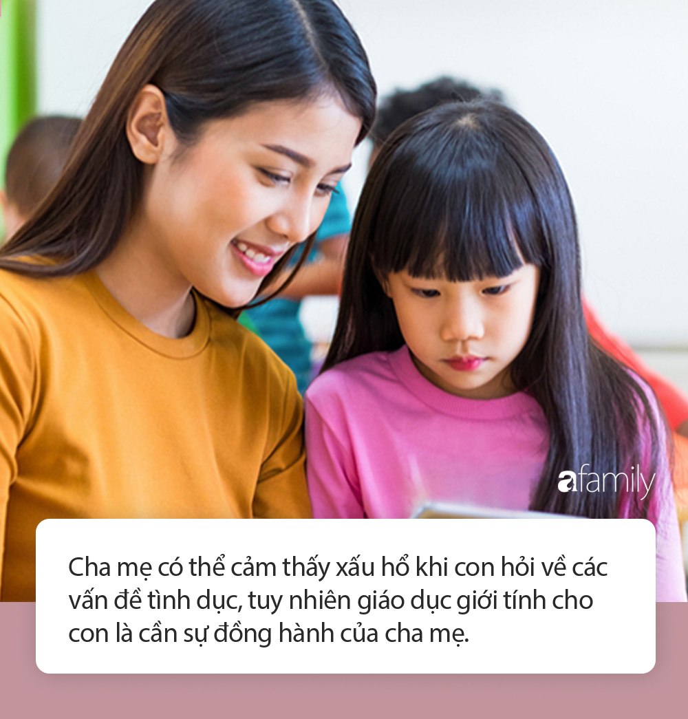 Con gái hỏi "Mẹ ơi, tại sao mẹ có râu ở dưới?", người mẹ trả lời một câu thông minh