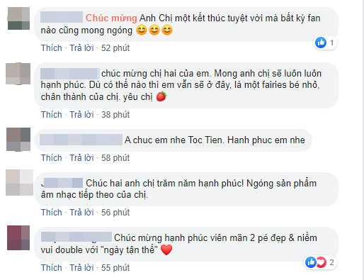 Xuân Lan, Thanh Thảo cùng loạt sao Việt nô nức gửi lời chúc mừng Tóc Tiên sau khi chính thức công khai chuyện kết hôn - Ảnh 6.