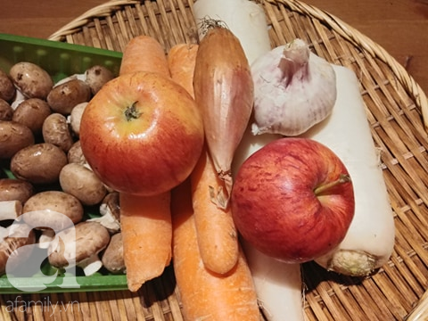 Mẹ Liên Ròm chia sẻ cách làm mọc chay và cách nấu bún mọc chay ngon cho ngày đầu tháng - Ảnh 10. Mẹ Liên Ròm chia sẻ cách làm mọc chay và cách nấu bún mọc chay ngon cho ngày đầu tháng - Ảnh 10.