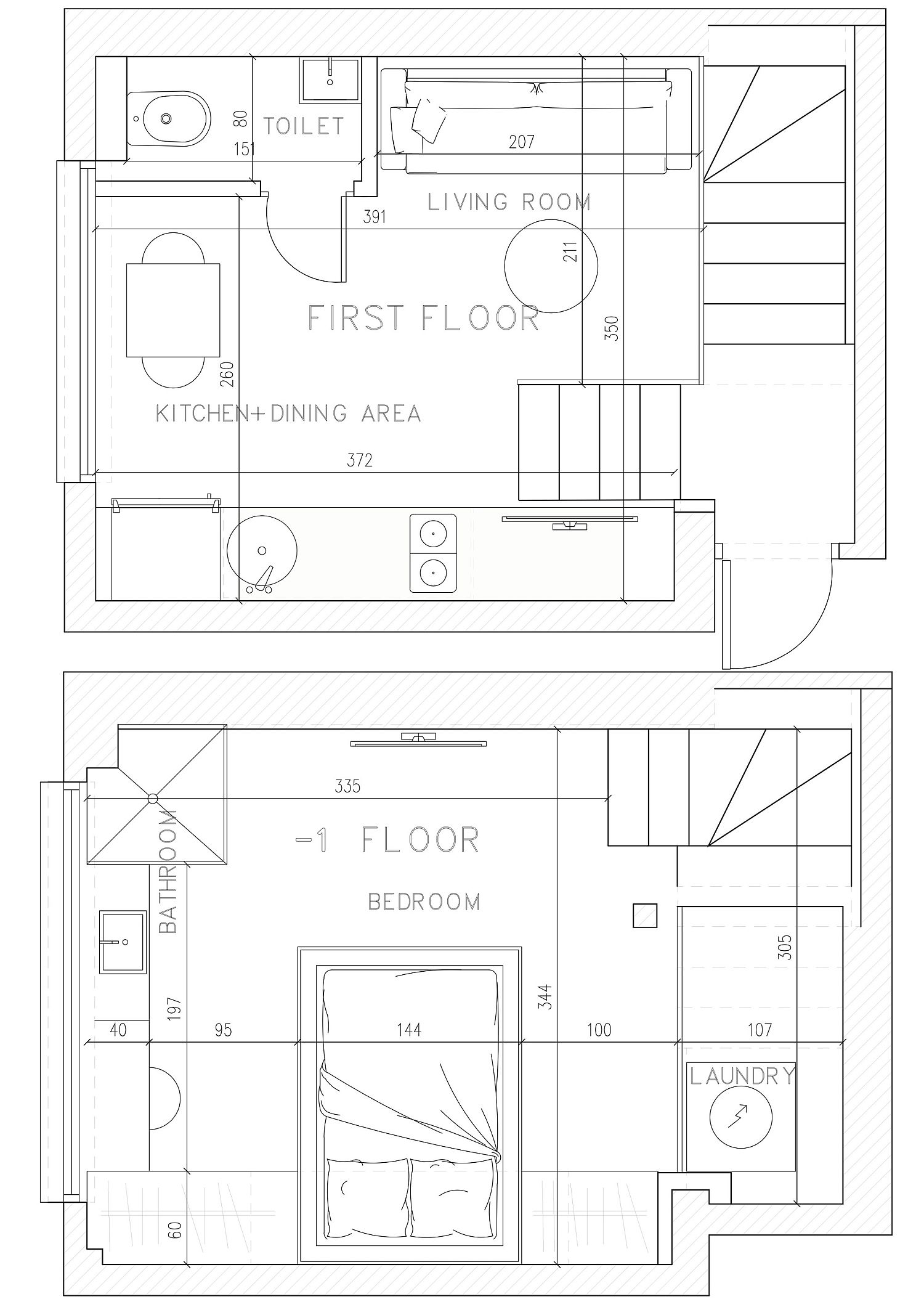 Căn hộ 36m² với những bức tường tủ lưu trữ cực kì thông minh - Ảnh 12.