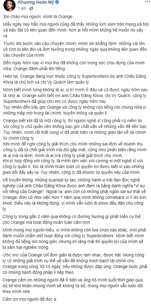 Vừa gây hấn với Jack, Châu Đăng Khoa bị Orange - Lyly tố cáo ăn chặn cát xê, dựng chuyện để tạo scandal - Ảnh 4.