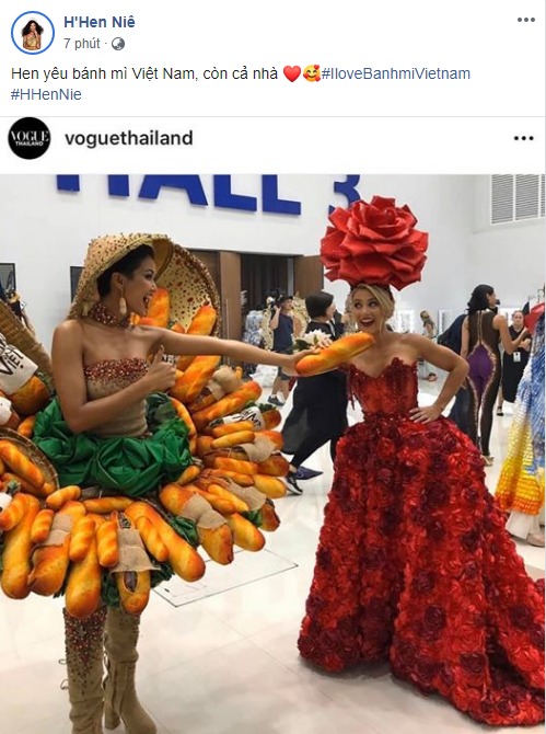 Sau 2 năm tạo nên &quot;cơn sốt&quot; tại Hoa hậu Hoàn vũ, H'Hen Niê bất ngờ chia sẻ lại khoảnh khắc diện trang phục bánh mì với thông điệp ý nghĩa - Ảnh 2.
