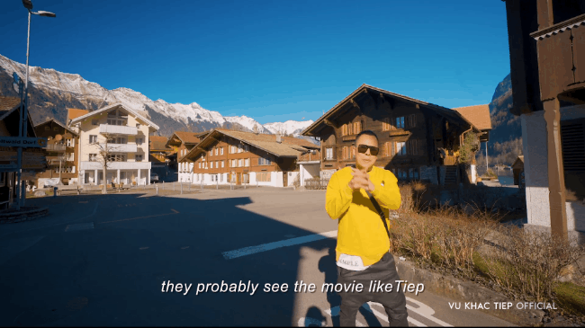 Vũ Khắc Tiệp làm vlog du lịch Thụy Sĩ ăn theo phim “Hạ cánh nơi anh”, từ nhạc đến hình đều quá hoàn hảo cho những người đang yêu - Ảnh 9.