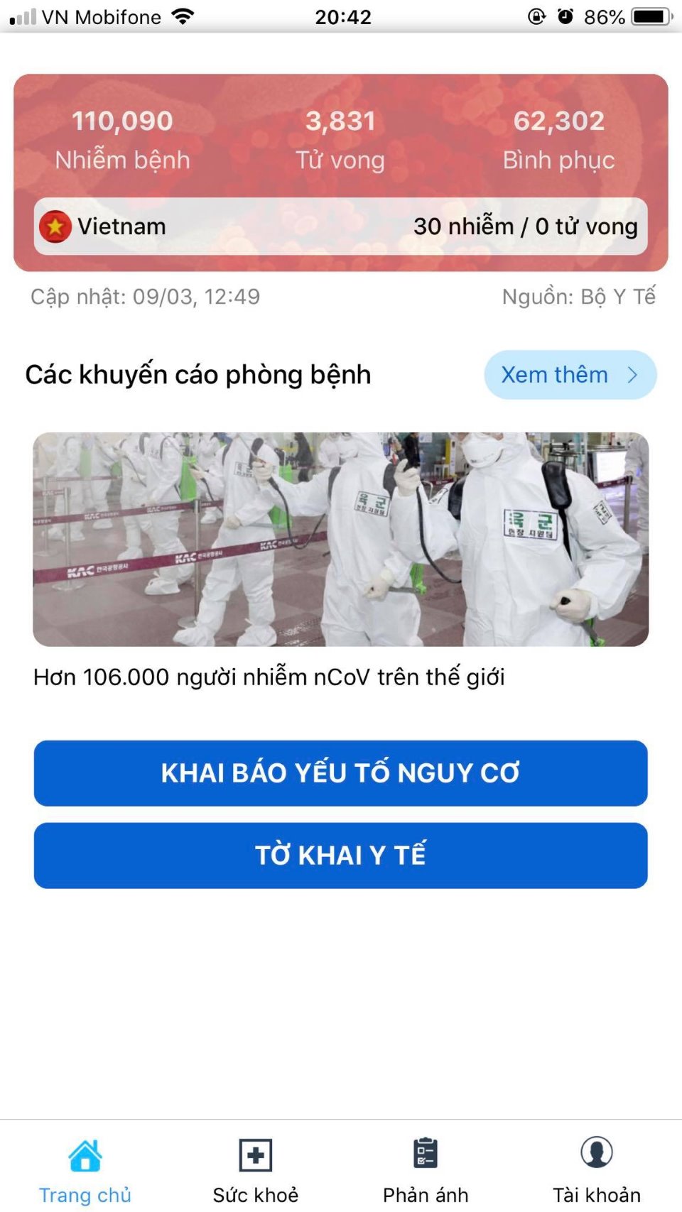 Hướng dẫn chi tiết cách khai báo Y tế điện tử - Ảnh 9.