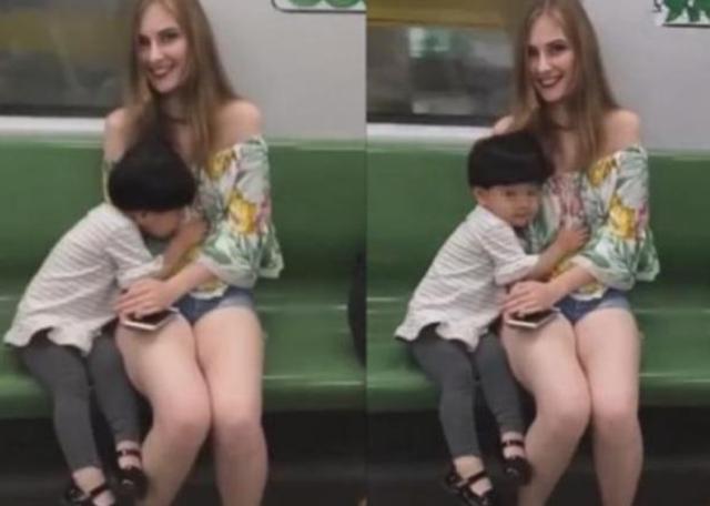 Cậu bé vô tư ôm ngực cô gái trẻ, người mẹ buông một câu khiến tất cả hành khách trên tàu điện ngầm ngán ngẩm - Ảnh 3. Cậu bé vô tư ôm ngực cô gái trẻ, người mẹ buông một câu khiến tất cả hành khách trên tàu điện ngầm ngán ngẩm - Ảnh 3.