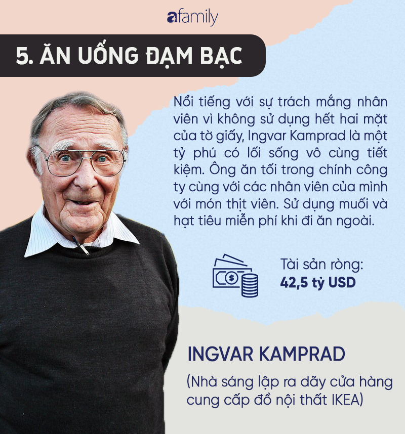 Bật mí cách tiết kiệm của giới siêu giàu mà bạn cũng có thể áp dụng hàng ngày - Ảnh 6.