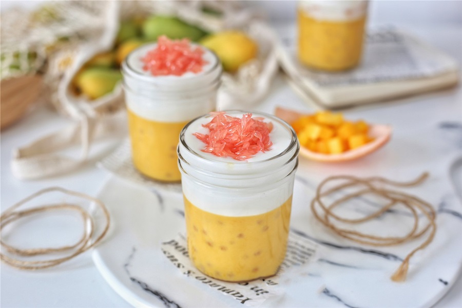 Bổ sung vitamin với pudding xoài 2 lớp ngon đẹp lung linh - Ảnh 5.