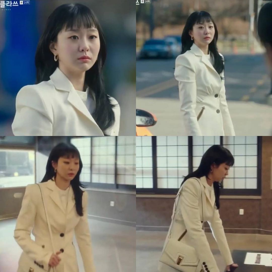 Gạt hết hình ảnh &quot;điên nữ&quot; nổi loạn, Jo Yi Seo của Itaewon Class bất ngờ hóa tiểu thư sang chảnh, đụng hàng áo khoác hơn 100 triệu với chị đẹp Son Ye Jin - Ảnh 7.