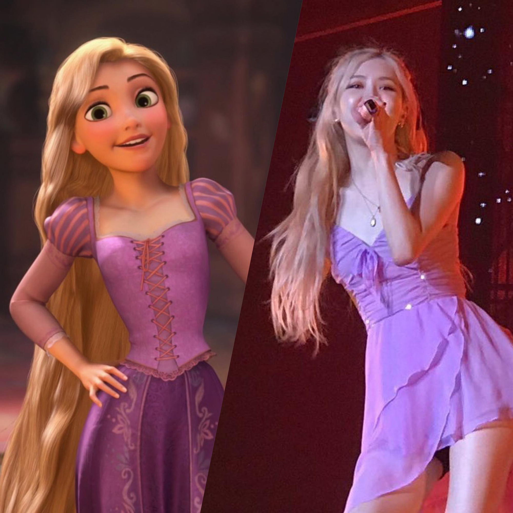 Tóc vàng xinh đẹp như tiên tử, chẳng trách Rosé cân hết cả dàn công chúa Disney khiến ai ngắm cũng mê - Ảnh 2.