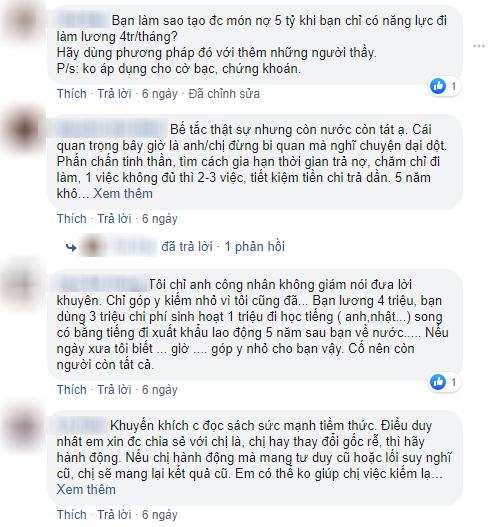 Thu nhập 4 triệu nhưng ôm nợ… 5 tỷ đồng, nàng công sở đăng đàn “cầu cứu”, dân mạng phản ứng bất ngờ - Ảnh 3.