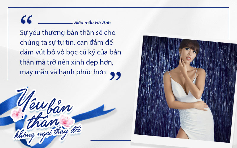 Sao Việt, hotgirl hưởng ứng lời kêu gọi phái đẹp học cách yêu bản thân